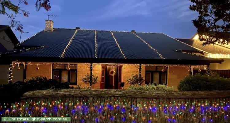 Christmas Light display at  Malvern Avenue, Malvern