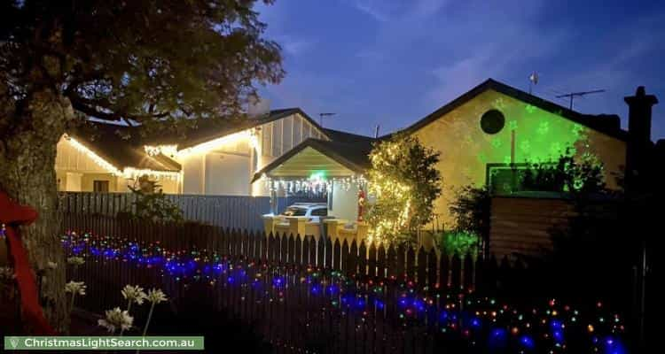 Christmas Light display at  Malvern Avenue, Malvern