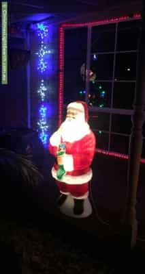 Christmas Light display at 6 Rollings Close, Rosebud