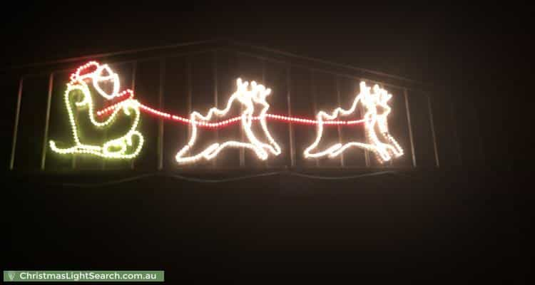 Christmas Light display at 1869 Gisborne-Melton Road, Kurunjang