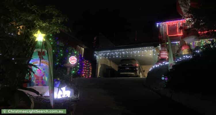 Christmas Light display at 41 Towradgi Street, Narraweena