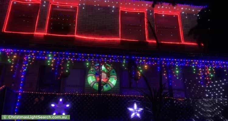 Christmas Light display at 41 Towradgi Street, Narraweena