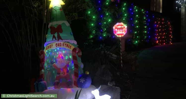 Christmas Light display at 41 Towradgi Street, Narraweena