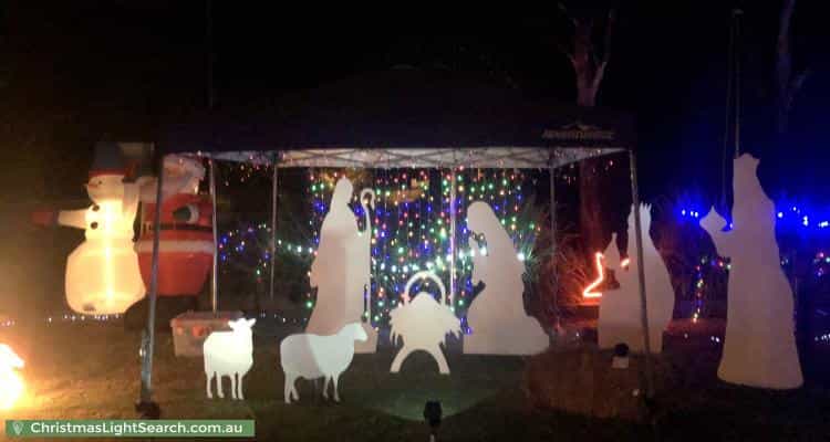 Christmas Light display at 1785 South Gippsland Highway, Cranbourne East