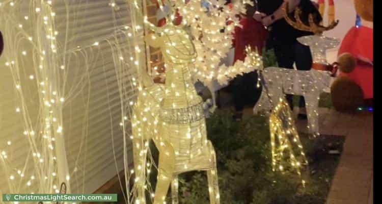 Christmas Light display at 86 Bethany Road, Hoppers Crossing