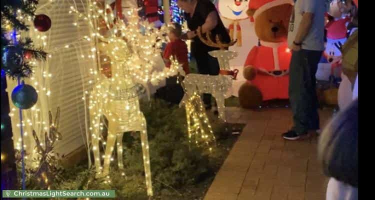 Christmas Light display at 86 Bethany Road, Hoppers Crossing