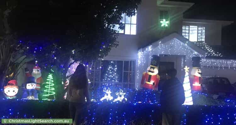 Christmas Light display at  Mercurio Drive, Flinders Park