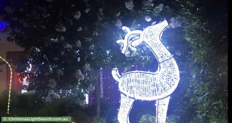 Christmas Light display at  Mercurio Drive, Flinders Park