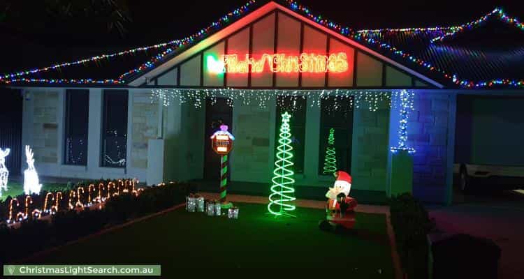 Christmas Light display at 10 Hank Street, Lockleys