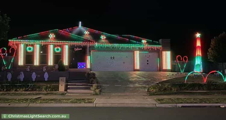 Christmas Light display at Beatty Street, Wilton