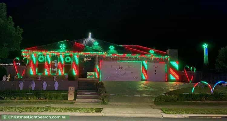 Christmas Light display at Beatty Street, Wilton