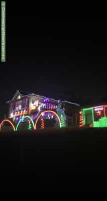 Christmas Light display at 24 Blucher Street, Ferntree Gully