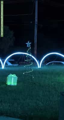 Christmas Light display at 24 Blucher Street, Ferntree Gully