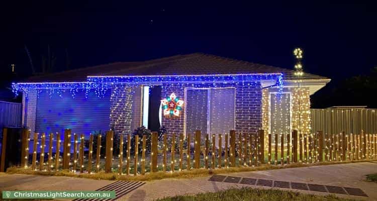 Christmas Light display at 10 Atlas Drive, Cranbourne West