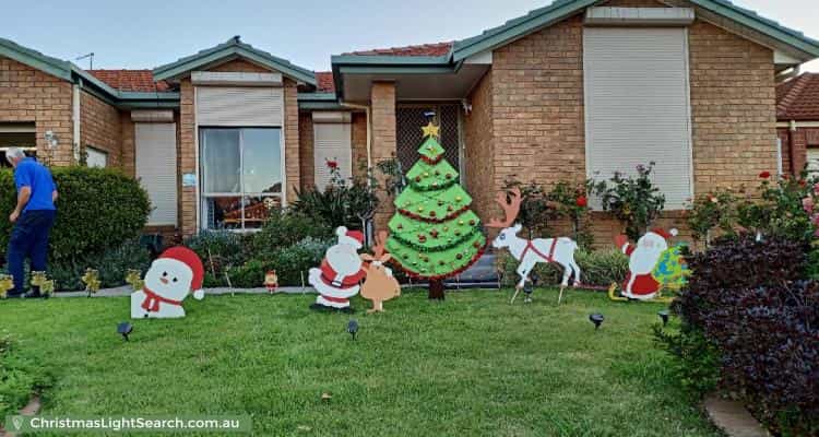Christmas Light display at 78 Telopea Crescent, Mill Park