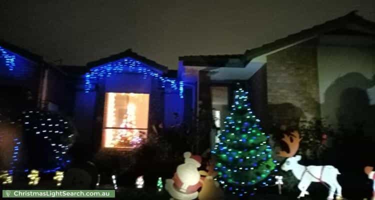 Christmas Light display at 78 Telopea Crescent, Mill Park