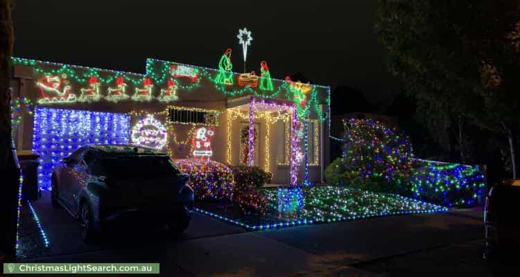 Christmas Light display at 18 Leighton Green, Derrimut