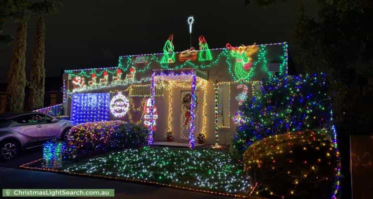 Christmas Light display at 18 Leighton Green, Derrimut