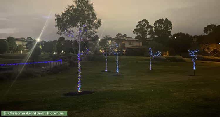 Christmas Light display at  Sanctuary Way, Ascot Vale