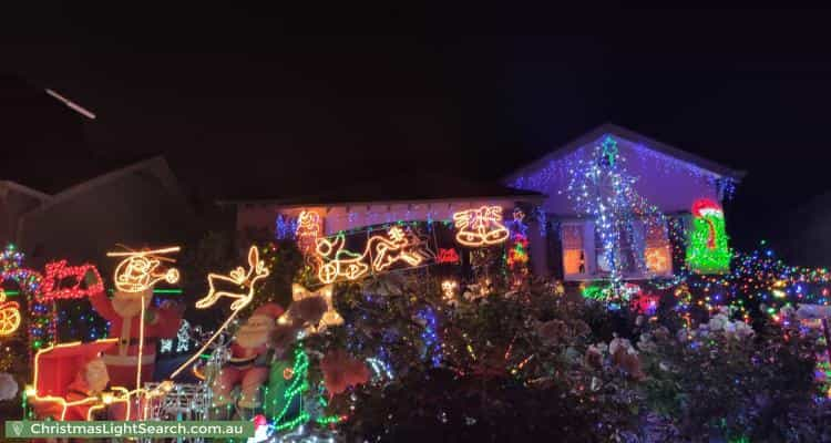 Christmas Light display at 997 Toorak Road, Camberwell