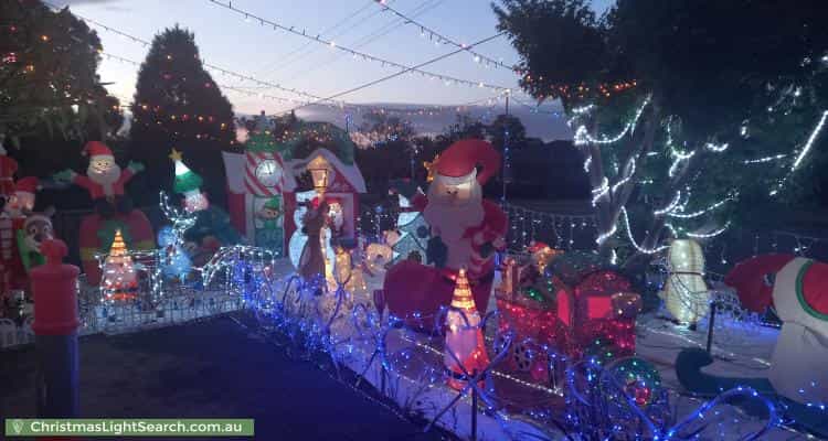 Christmas Light display at 4 Irelands Road, Blacktown