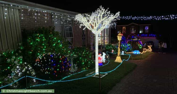 Christmas Light display at  Cherelle Court, Eltham North
