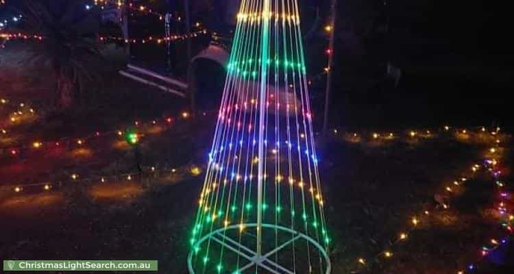 Christmas Light display at 133 Goodman Road, Elizabeth South