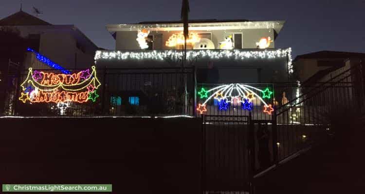 Christmas Light display at 23 Shrike Lane, Beeliar