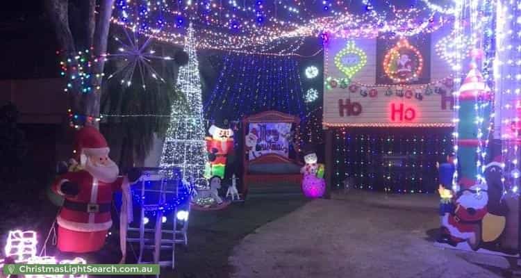 Christmas Light display at 242 Stanley Road, Carina