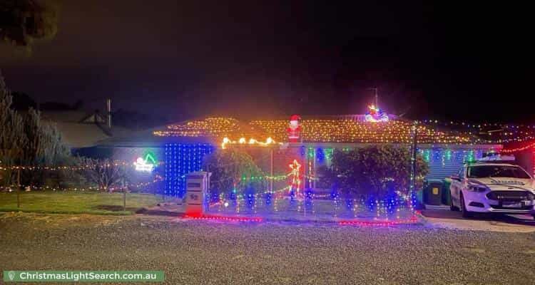 Christmas Light display at  Murray Road, Willaston