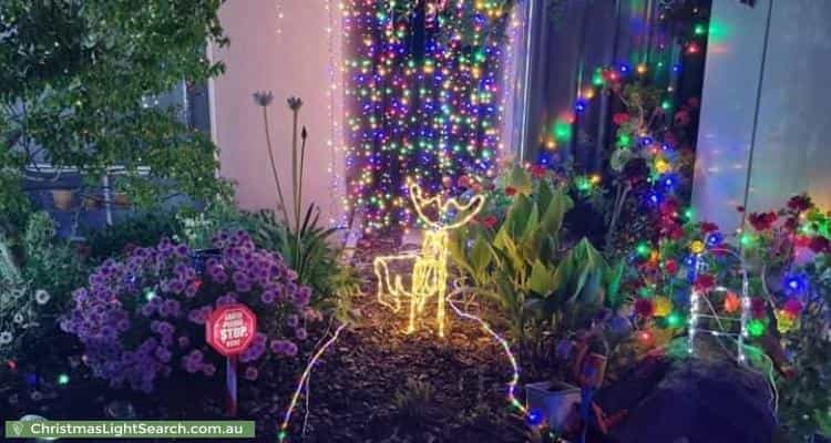Christmas Light display at 4 Westley Court, Mount Barker