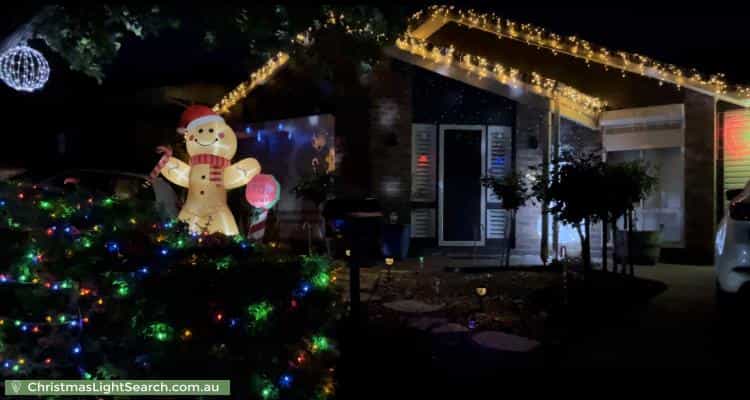 Christmas Light display at 14 Polar Court, Greenwith
