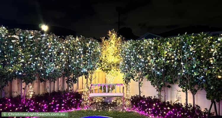 Christmas Light display at 91 Hennessy Avenue, Moorebank