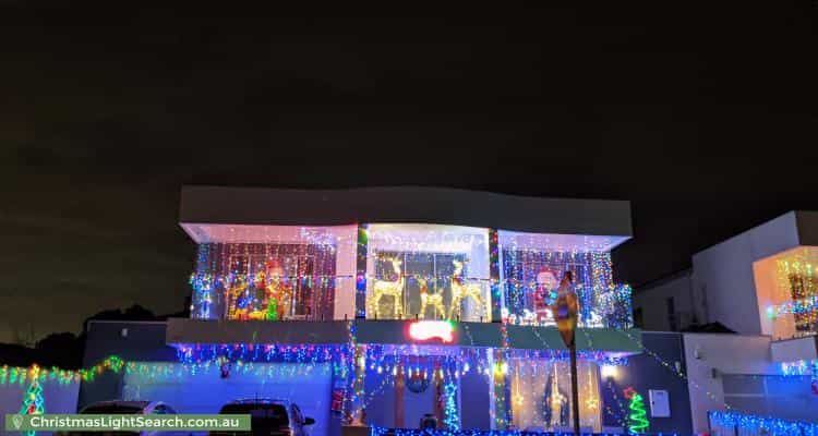 Christmas Light display at 31 Driscolls Road, Kealba
