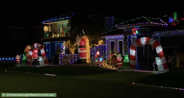 Christmas Light display at  Florence Street, Mount Martha