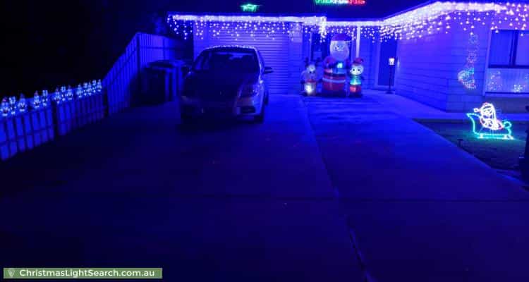 Christmas Light display at 34 Coogee Avenue, Paralowie