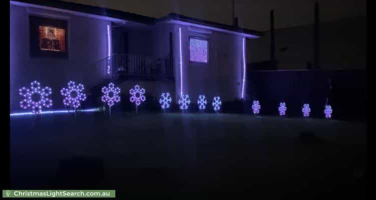 Christmas Light display at 34 Fragar Road, South Penrith