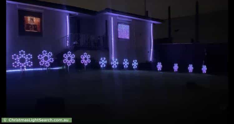 Christmas Light display at 34 Fragar Road, South Penrith