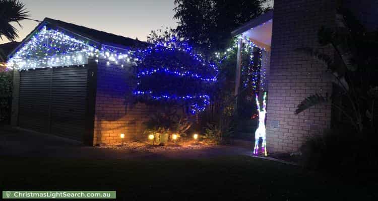 Christmas Light display at 17 Dowling Road, Oakleigh South