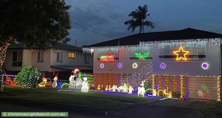 Christmas Light display at 8 Witt Street, Banyo