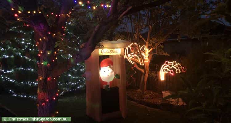 Christmas Light display at 7 Ireland Avenue, Wantirna South
