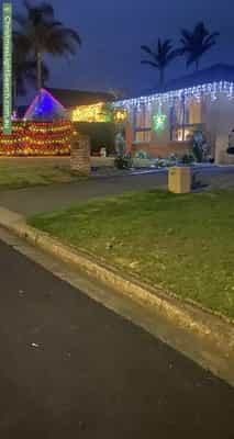 Christmas Light display at  Kanangra Crescent, Ruse