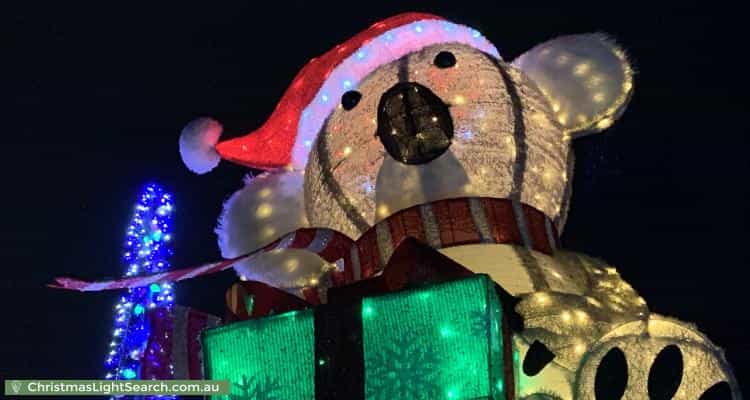 Christmas Light display at 17 Stephenson Street, Birrong