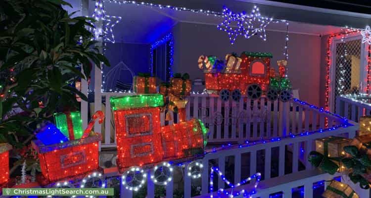 Christmas Light display at 17 Stephenson Street, Birrong