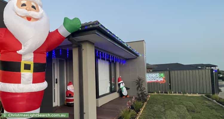 Christmas Light display at 11 Klandy Drive, Kalkallo