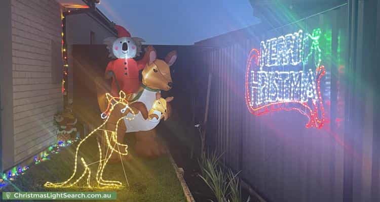 Christmas Light display at 11 Klandy Drive, Kalkallo