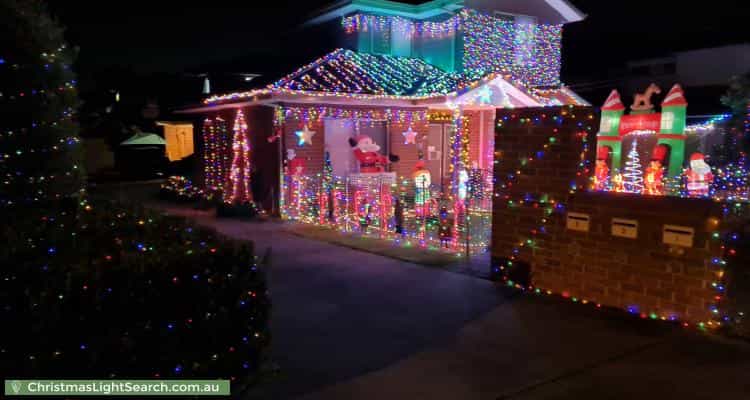 Christmas Light display at  Clyde Street, Ferntree Gully