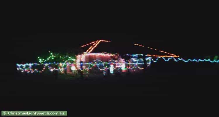 Christmas Light display at 10 Wakefield Drive, Goolwa North