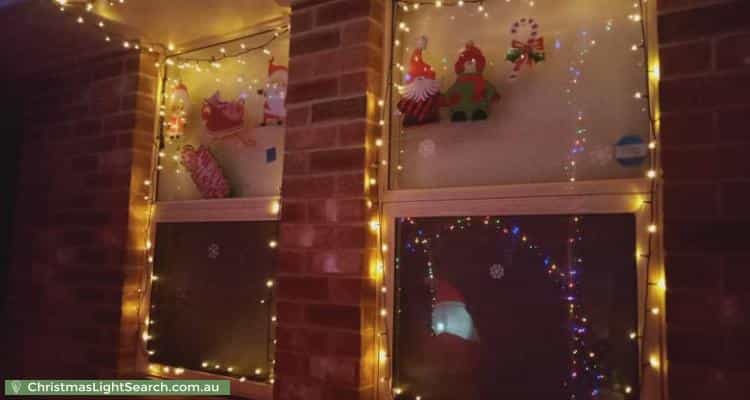 Christmas Light display at 10 Wakefield Drive, Goolwa North