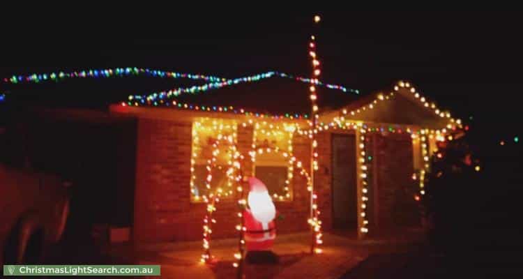 Christmas Light display at 10 Wakefield Drive, Goolwa North